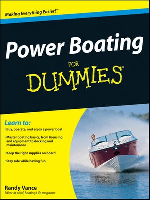 cover image of Power Boating For Dummies&#174;